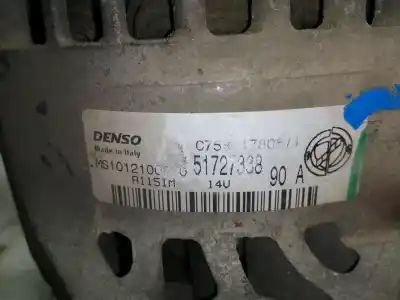 Автозапчастина б/у генератор для fiat stilo multi wagon (192_) 1.9 d multijet посилання на oem iam 51727338  