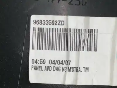 Автозапчастина б/у обработка передніх правіх дверей для citroen c4 picasso exclusive посилання на oem iam 96833592zd  