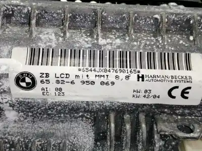 Second-hand car spare part multifunction display for bmw serie 7 (e65/e66) 730d oem iam references 8385449 65826950069 