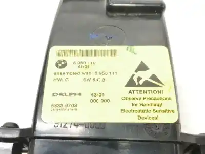 Second-hand car spare part electronic module for bmw serie 7 (e65/e66) 730d oem iam references 6950110  