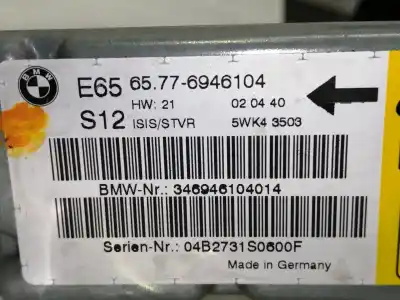Second-hand car spare part sensor for bmw serie 7 (e65/e66) 730d oem iam references 65776946104  