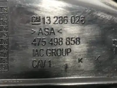 Second-hand car spare part right bumper grille for opel corsa e expression oem iam references 13286026 475498858 