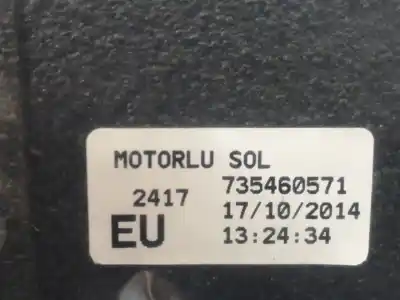 Peça sobressalente para automóvel em segunda mão espelho retrovisor esquerdo por citroen nemo x referências oem iam 735460571  