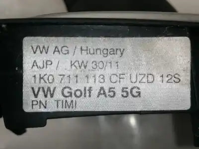 Peça sobressalente para automóvel em segunda mão botão da alavanca de velocidades por volkswagen golf vi (5k1) rabbit bluemotion referências oem iam 1k0711113cf  
