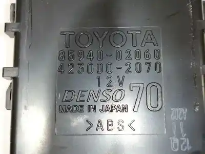 Pezzo di ricambio per auto di seconda mano modulo elettronico per toyota auris active riferimenti oem iam 8594002060  