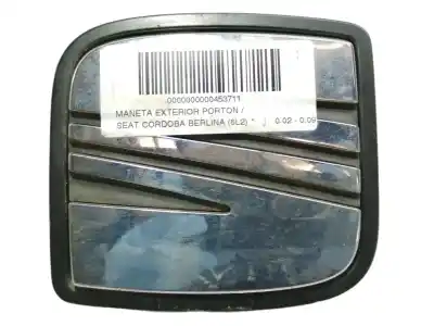 Second-hand car spare part TAILGATE BACK DOOR HANDLE for SEAT CORDOBA BERLINA (6L2)  OEM IAM references 6L6827565B 6L6827565B 