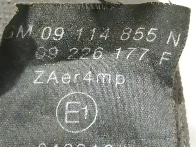Pezzo di ricambio per auto di seconda mano cintura di sicurezza anteriore sinistra per opel corsa c * riferimenti oem iam 33009758 trw 1543594 33016043 65446 09226117f 09114885n gm 