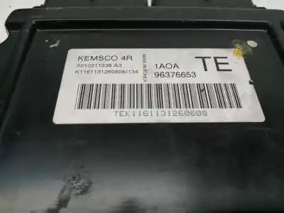 Second-hand car spare part ecu engine control for daewoo kalos (klas) 1.2 oem iam references 96376653  
