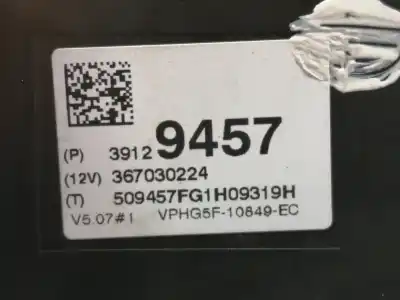 Peça sobressalente para automóvel em segunda mão quadrante por opel corsa e business referências oem iam 39129457  