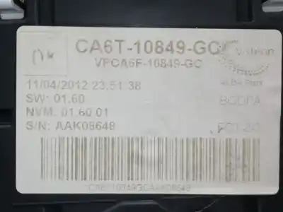 Peça sobressalente para automóvel em segunda mão quadrante por ford fiesta (cb1) trend referências oem iam ca6t10849gc 44zp435 ca6t10849go vpca6f10849gc aak08648 vp8a6f10894ca 