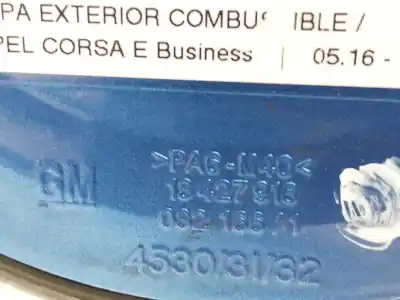 Second-hand car spare part outer fuel cap for opel corsa e business oem iam references 13427916  