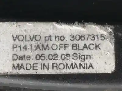 Second-hand car spare part parcel shelf for volvo c30 (533) 1.6 d oem iam references 3067315  