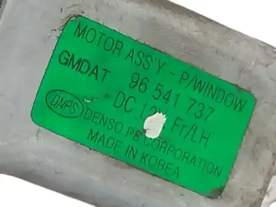 Second-hand car spare part driver left window regulator for daewoo kalos (klas) 1.2 oem iam references 96541737  