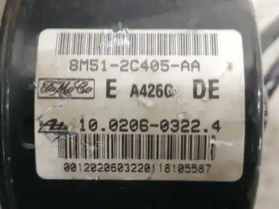 Peça sobressalente para automóvel em segunda mão abs por ford focus lim. (cb4) titanium referências oem iam 8m512c405aa 28560004033 10096001273 ea426gde 10020603224 7tu8a02m86 