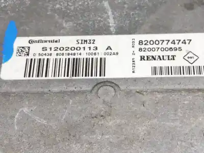 Second-hand car spare part ecu engine control for renault twingo authentique oem iam references 8200774747 8200700695 s120200113a
