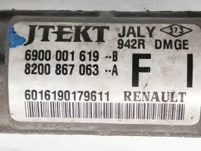 Second-hand car spare part steering rack for renault twingo authentique oem iam references 8200867063 6900001619 