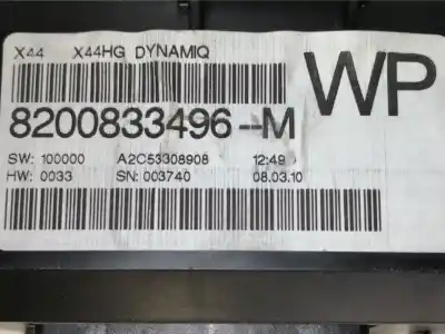 Peça sobressalente para automóvel em segunda mão quadrante por renault twingo authentique referências oem iam 280345731r 8200833496m / 2811994952 a2c53308908