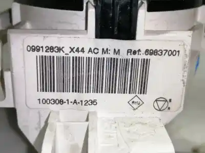 Peça sobressalente para automóvel em segunda mão comando de sofagem (chauffage / ar condicionado)  por renault twingo authentique referências oem iam 0991283kx44 69837001 / 0991283k 1003081a1235