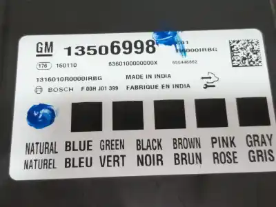 Автозапчасти б/у электронный модуль за opel mokka selective ссылки oem iam 13506998  