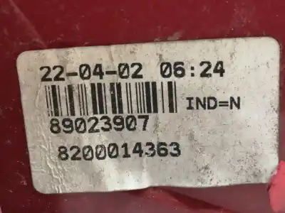 Second-hand car spare part interior rear right light for renault vel satis (bj0) privilege oem iam references 8200014363  