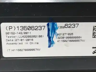 Автозапчасти б/у электронный модуль за opel mokka selective ссылки oem iam 13506237  