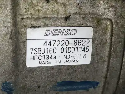 Second-hand car spare part air conditioning compressor for renault vel satis (bj0) privilege oem iam references 4472208622  