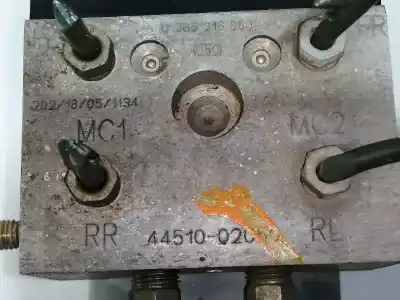 Peça sobressalente para automóvel em segunda mão abs por toyota corolla (e12) 1.6 16v referências oem iam 0273004571  