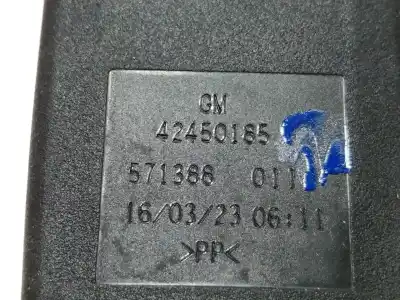 Peça sobressalente para automóvel em segunda mão chicote / encaixe cinto segurança traseiro direito por opel mokka selective referências oem iam 42450185  