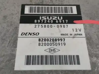 Second-hand car spare part ecu engine control for renault vel satis (bj0) privilege oem iam references 8972406917  
