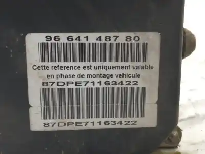 Peça sobressalente para automóvel em segunda mão abs por citroen c4 picasso sx referências oem iam 4541af 9664148780 0265236010 026595046