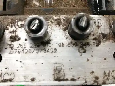 Peça sobressalente para automóvel em segunda mão abs por citroen c4 picasso sx referências oem iam 4541af 9664148780 0265236010 026595046