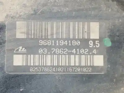 Second-hand car spare part brake servo for citroen c4 picasso sx oem iam references 9681194180 03786241024 