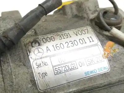 Tweedehands auto-onderdeel airconditioning compressor voor smart coupe pulse oem iam-referenties a1602300111  