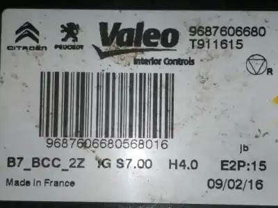Second-hand car spare part electronic module for citroen c4 lim. feel edition oem iam references 9687606680 t911615 