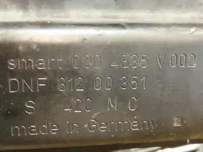 Second-hand car spare part front bumper reinforcement for smart coupe pulse oem iam references 0004835v002  