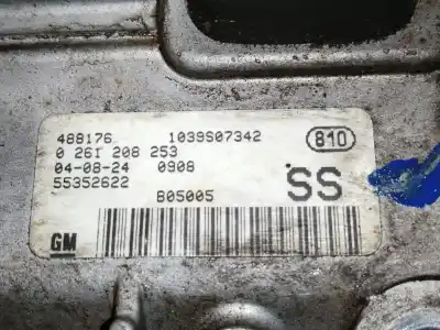 Second-hand car spare part ecu engine control for opel corsa c cosmo oem iam references 55352622  