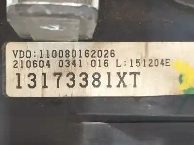 Peça sobressalente para automóvel em segunda mão quadrante por opel meriva cosmo referências oem iam 110080162026 13173381xt 