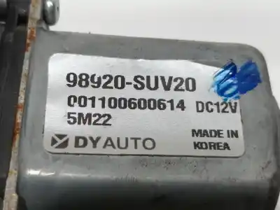 Second-hand car spare part rear left window motor for opel mokka selective oem iam references 98920suv20  