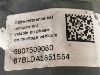 Автозапчастина б/у абс для citroen c4 picasso ii 1.6 hdi / bluehdi 115 посилання на oem iam 9807509080  
