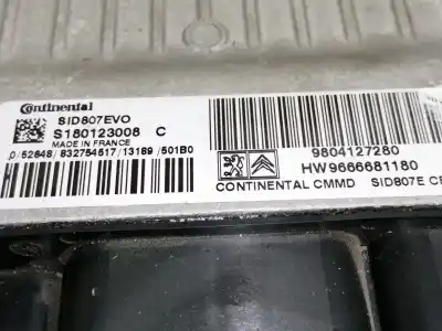 Автозапчасти б/у блок управления двигателем за citroen c4 picasso ii 1.6 hdi / bluehdi 115 ссылки oem iam 9804127280  