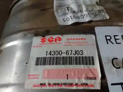 Second-hand car spare part complete exhaust pipe for suzuki grand vitara jb (jt) 1.9 ddis turbodiesel oem iam references 0215624211 1430067j03 0215624211