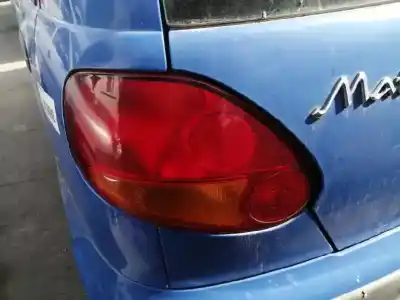 Peça sobressalente para automóvel em segunda mão farolim traseiro esquerdo por daewoo matiz s referências oem iam   