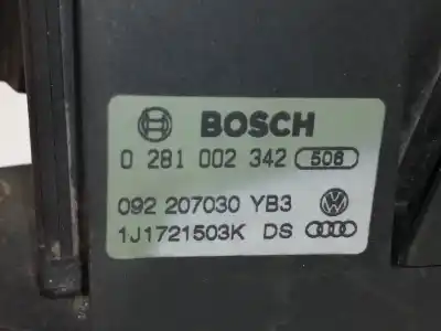 Second-hand car spare part accelerator pedal for audi a3 (8l) 1.9 tdi oem iam references 0281002342  