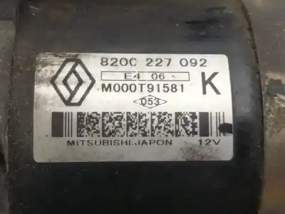 Автозапчасти б/у двигатель запускается за renault clio ii fase ii (b/cb0) authentique ссылки oem iam 8200227092 m000t91581 