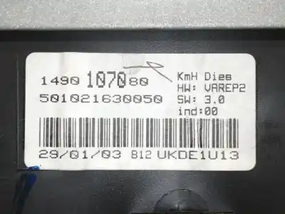 Second-hand car spare part dashboard for fiat ulysse (179) 2.2 jtd admiral oem iam references 501021630050  