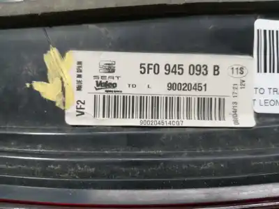 Автозапчасти б/у внутренний левый задний фонарь за seat leon (5f1) style ссылки oem iam 5f0945093b 90020451 