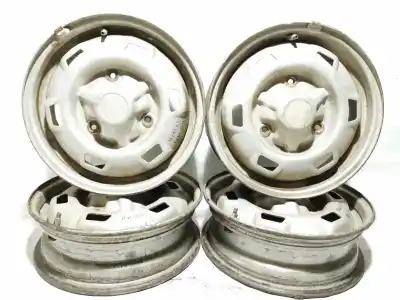 Second-hand car spare part rims set for renault 5 tl oem iam references 13 michelin 400b13fhb 61329