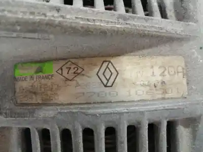 Автозапчастина б/у генератор для renault scenic (ja..) 1.9 dti diesel cat посилання на oem iam 7700106501 7700106501 motor-f9q