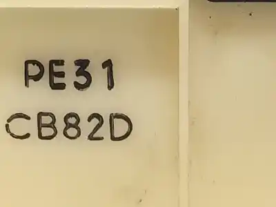 Second-hand car spare part heating / air conditioning control panel for mazda premacy (cp) 2.0 td oem iam references cb82d  