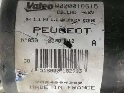 Автозапчасти б/у мотор переднего стеклоочистителя за peugeot rcz basis ссылки oem iam w000016615 ym24004380 